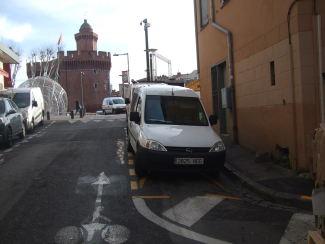 Elargissement du trottoir