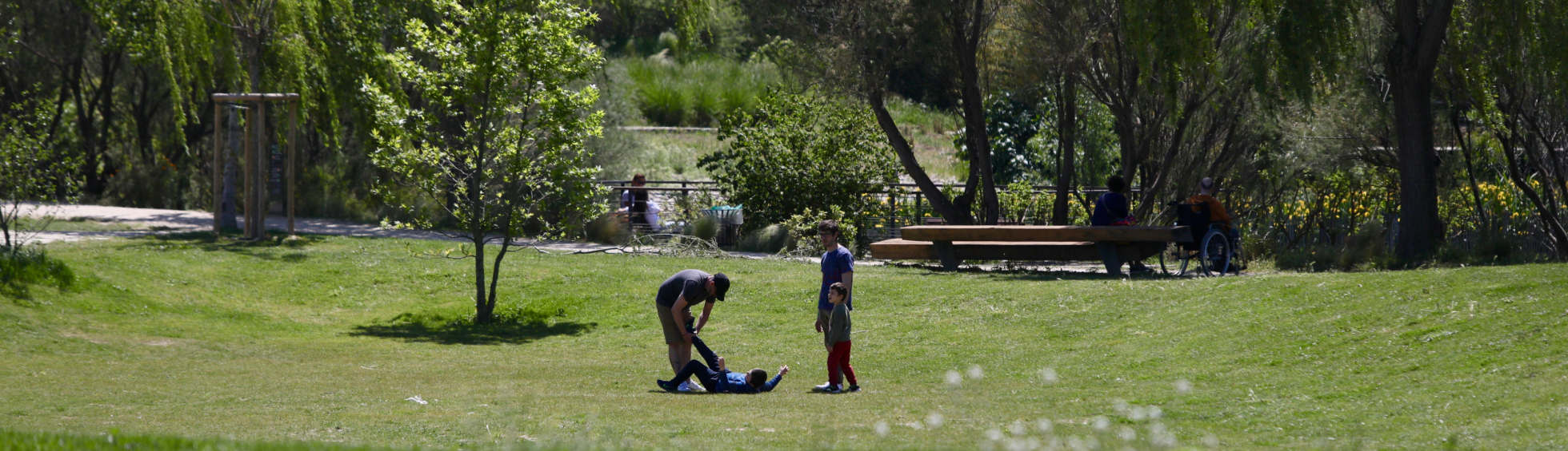 Flânerie dans le Parc