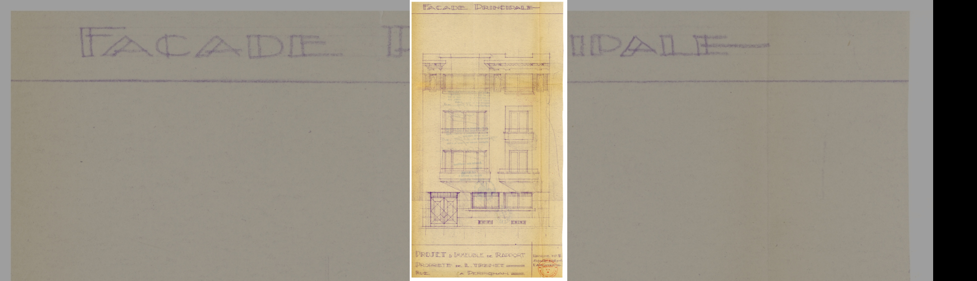 Immeuble de rapport et dernier cabinet d'architecture de Louis Trenet