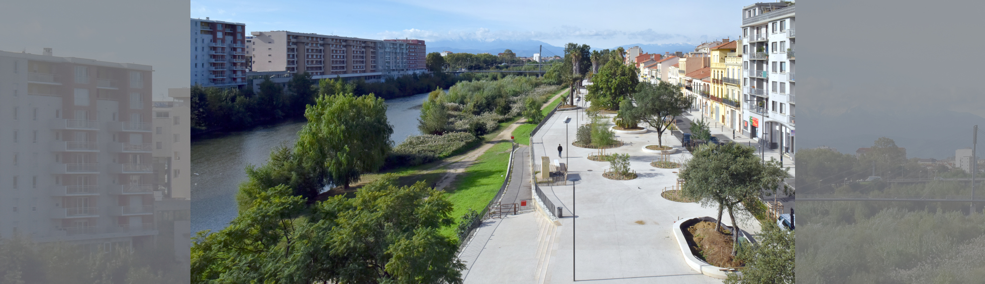 Vue sur Les Berges