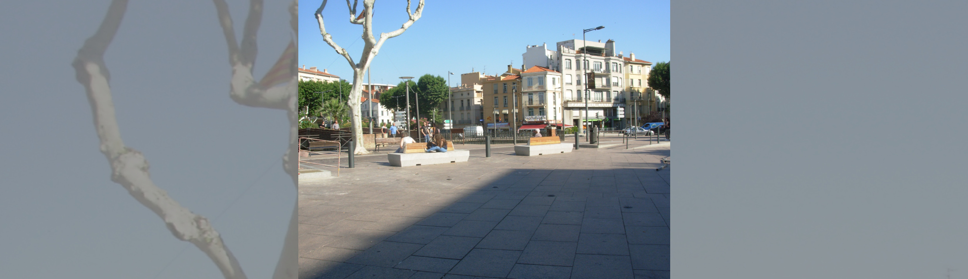 Pose bancs et bornes