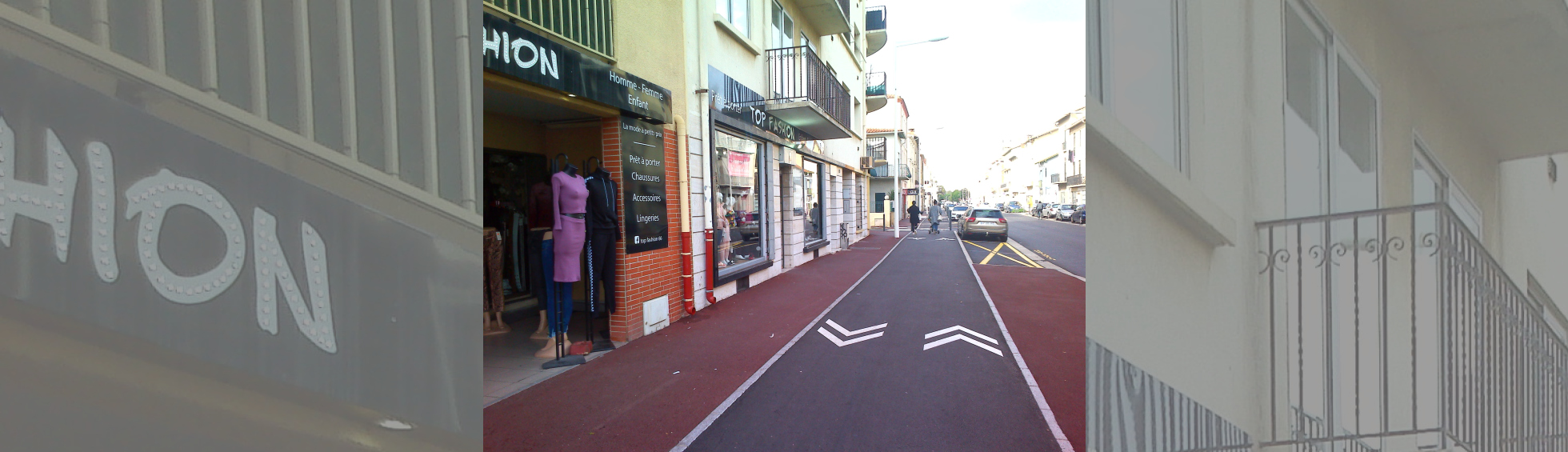 Création d'une piste cyclable